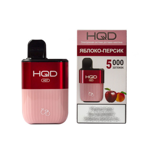 HQD HOT Apple Peach (hqd Хот Яблоко Персик)