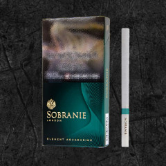 Сигареты Собрание Элемент Аквамарин (Sobranie Element Aquamarine)
